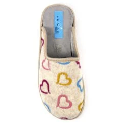 LUNAR Love Beige Mule Slipper -Chic Ladies Shoes Store love beige mule slipper p6891 391346 image