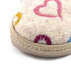 LUNAR Love Beige Mule Slipper -Chic Ladies Shoes Store love beige mule slipper p6891 391352 image