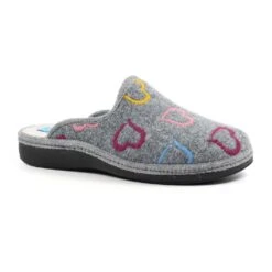 LUNAR Love Grey Mule Slipper -Chic Ladies Shoes Store love grey mule slipper p6893 391383 image