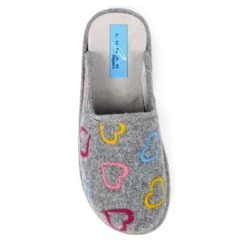 LUNAR Love Grey Mule Slipper -Chic Ladies Shoes Store love grey mule slipper p6893 391407 image