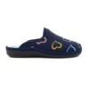 LUNAR Love Navy Mule Slipper -Chic Ladies Shoes Store love navy mule slipper p6892 392353 image