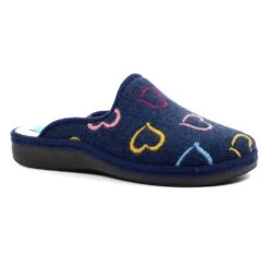 LUNAR Love Navy Mule Slipper -Chic Ladies Shoes Store love navy mule slipper p6892 392371 image