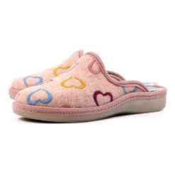 LUNAR Love Pink Mule Slipper -Chic Ladies Shoes Store love pink mule slipper p7568 434155 image
