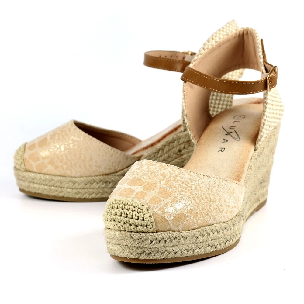 LUNAR Craster Beige Wedge 8 LUNAR Craster Beige Wedge - Image 6