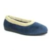 LUNAR Mabel Navy Fleece Pump Slipper -Chic Ladies Shoes Store mabel navy fleece pump slipper p6810 387099 image