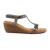 LUNAR Macie Pewter Wedge Sandal -Chic Ladies Shoes Store macie pewter wedge sandal p6407 411282 image
