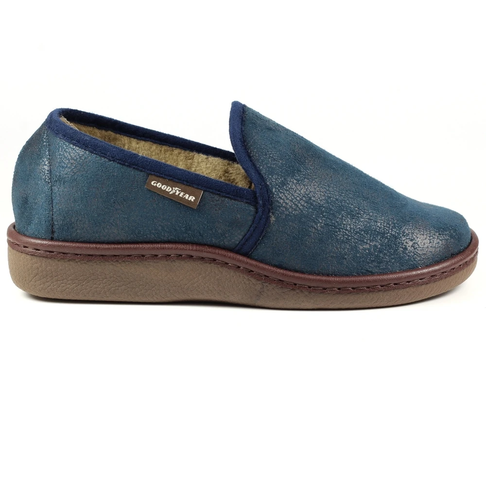 Goodyear Manor Navy Full Slipper 3 Goodyear Manor Navy Full Slipper