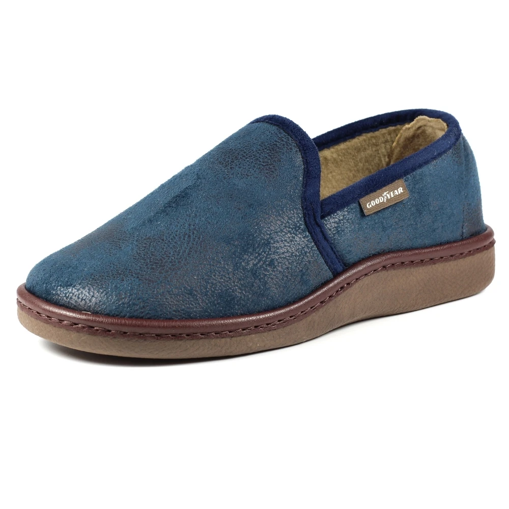 Goodyear Manor Navy Full Slipper 6 Goodyear Manor Navy Full Slipper - Image 4