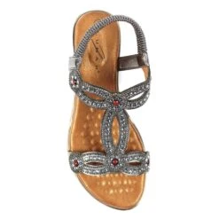 LUNAR Marca Pewter Sandal -Chic Ladies Shoes Store marca pewter sandal p6593 379890 image