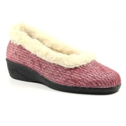 LUNAR Marlene Burgundy Wedge Slipper 11 LUNAR Marlene Burgundy Wedge Slipper -Chic Ladies Shoes Store marlene burgundy wedge slipper p5528 330331 image