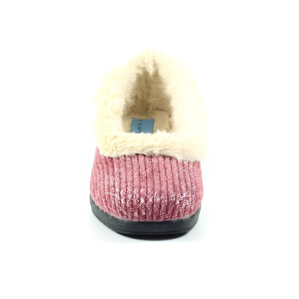 LUNAR Marlene Burgundy Wedge Slipper 6 LUNAR Marlene Burgundy Wedge Slipper - Image 4