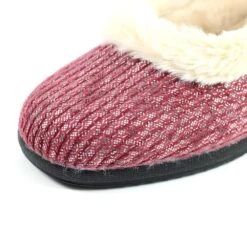 LUNAR Marlene Burgundy Wedge Slipper 15 LUNAR Marlene Burgundy Wedge Slipper -Chic Ladies Shoes Store marlene burgundy wedge slipper p5528 330361 image