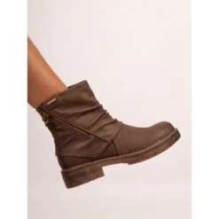 LUNAR Marnie Brown Waterproof Ankle Boot -Chic Ladies Shoes Store marnie brown waterproof ankle boot p7709 440164 image