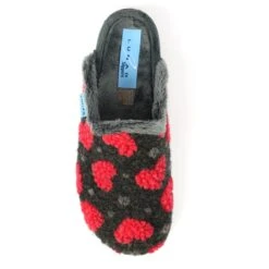 LUNAR Marsha Dark Grey Slipper -Chic Ladies Shoes Store marsha dark grey slipper p7535 432411 image