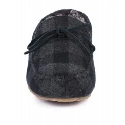 Mens Lumber Check Felt Moccasin Slipper -Chic Ladies Shoes Store mens lumber check felt moccasin slipper p4723 309386 image
