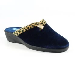 LUNAR Michelle Blue Ocelot Slipper 12 LUNAR Michelle Blue Ocelot Slipper -Chic Ladies Shoes Store michelle blue ocelot slipper p6777 385205 image