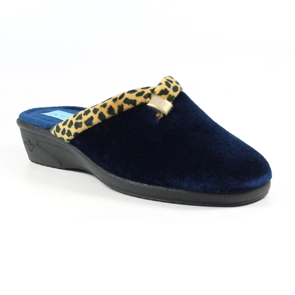 LUNAR Michelle Blue Ocelot Slipper 5 LUNAR Michelle Blue Ocelot Slipper - Image 3