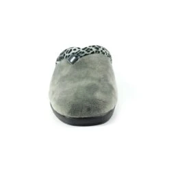 LUNAR Michelle Grey Ocelot Slipper -Chic Ladies Shoes Store michelle grey ocelot slipper p6776 385275 image