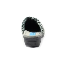 LUNAR Michelle Grey Ocelot Slipper -Chic Ladies Shoes Store michelle grey ocelot slipper p6776 385282 image