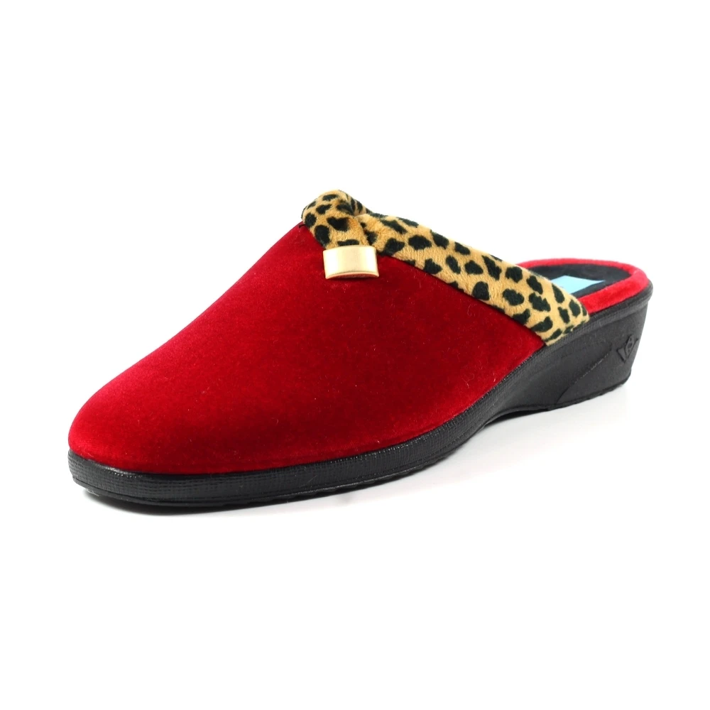 LUNAR Michelle Red Ocelot Slipper 5 LUNAR Michelle Red Ocelot Slipper - Image 4