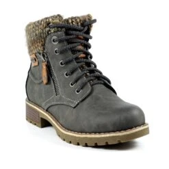 LUNAR Millie Grey Waterproof Boot 13 LUNAR Millie Grey Waterproof Boot -Chic Ladies Shoes Store millie grey waterproof boot p6184 396013 image