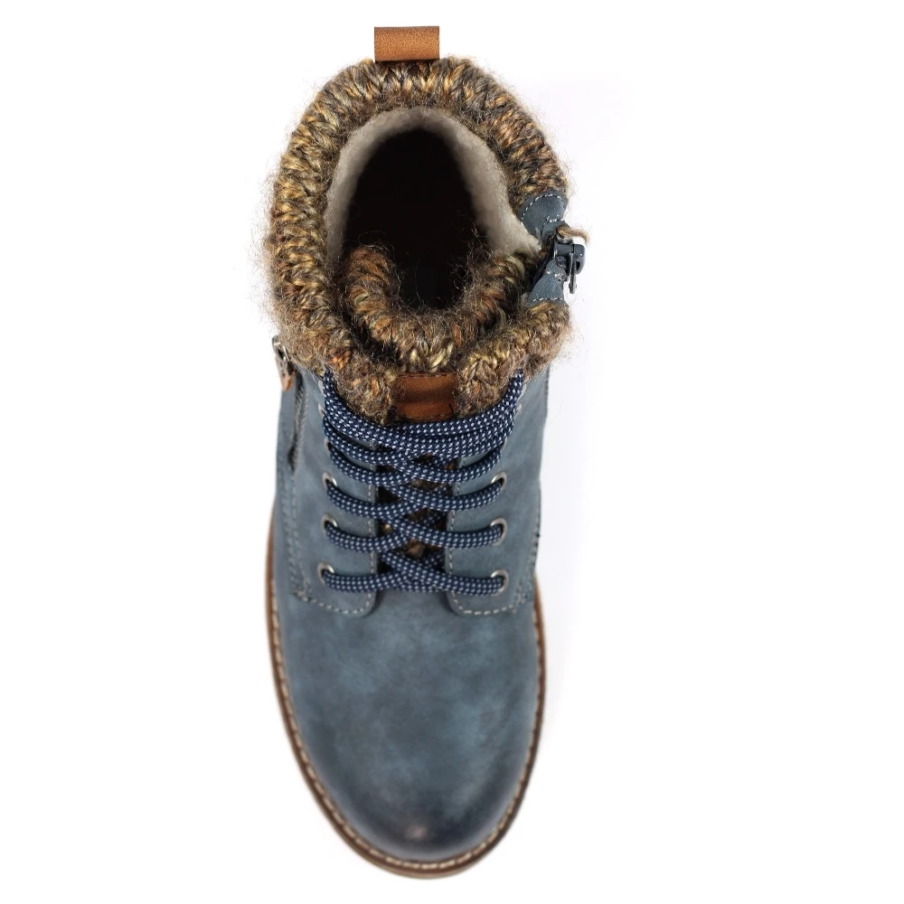 LUNAR Millie Mid Blue Waterproof Boot 8 LUNAR Millie Mid Blue Waterproof Boot - Image 6