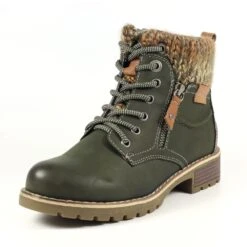 LUNAR Millie Olive Waterproof Boot -Chic Ladies Shoes Store millie olive waterproof boot p6185 396079 image