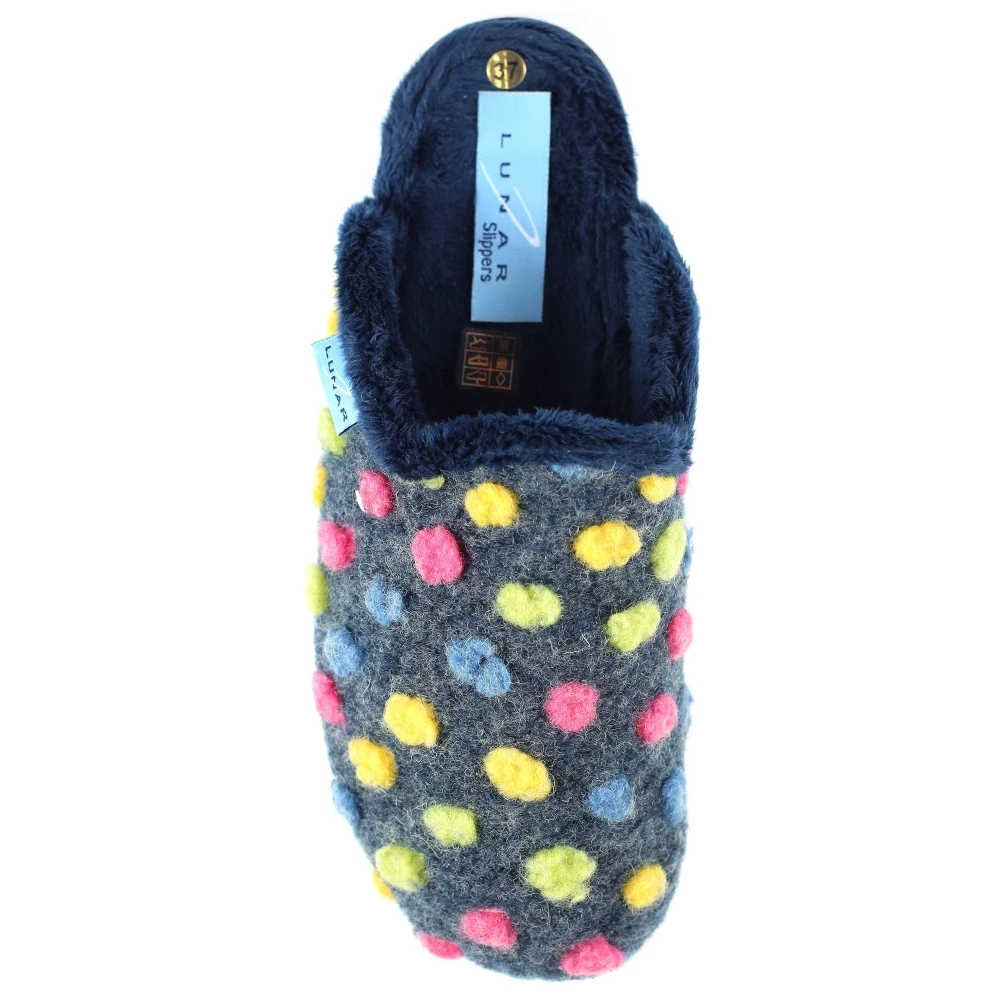 LUNAR Montreal Blue Mule Slipper 10 LUNAR Montreal Blue Mule Slipper - Image 8