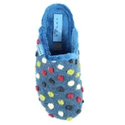 LUNAR Montreal Mid Blue Mule Slipper -Chic Ladies Shoes Store montreal mid blue mule slipper p5963 405585 image