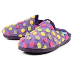 LUNAR Montreal Purple Mule Slipper -Chic Ladies Shoes Store montreal purple mule slipper p4765 380134 image