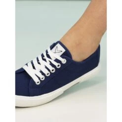 LUNAR Naomi Navy Trainer -Chic Ladies Shoes Store naomi navy trainer p7465 429024 image