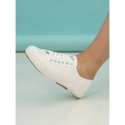 LUNAR Naomi White Trainer -Chic Ladies Shoes Store naomi white trainer p7464 428970 image