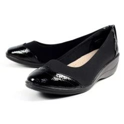 LUNAR Natasha II Elasticated Comfort Shoe 17 LUNAR Natasha II Elasticated Comfort Shoe -Chic Ladies Shoes Store natasha ii elasticated comfort shoe p619 330542 image