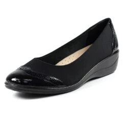 LUNAR Natasha II Elasticated Comfort Shoe 14 LUNAR Natasha II Elasticated Comfort Shoe -Chic Ladies Shoes Store natasha ii elasticated comfort shoe p619 343458 image
