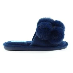 LUNAR Octavia II Navy Slipper