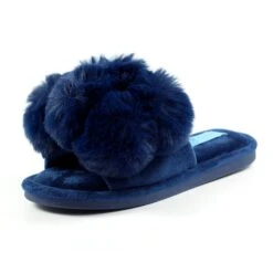 LUNAR Octavia II Navy Slipper -Chic Ladies Shoes Store octavia ii navy slipper p6083 402613 image