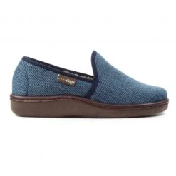 Oliver Navy Slipper