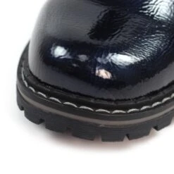 LUNAR Parlour Navy Patent Ankle Boot -Chic Ladies Shoes Store parlour navy patent ankle boot p6950 394689 image