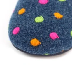 LUNAR Peanut Navy Mule Slipper -Chic Ladies Shoes Store peanut navy mule slipper p6845 388959 image