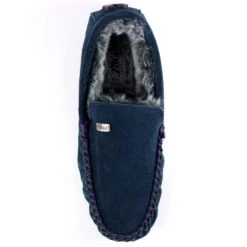 Percy II Blue Suede Slipper -Chic Ladies Shoes Store percy ii blue suede slipper p5475 328561 image
