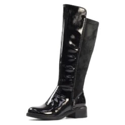 LUNAR Perkins Black Patent Long Boot 14 LUNAR Perkins Black Patent Long Boot -Chic Ladies Shoes Store perkins black patent long boot p7724 445109 image