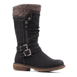 LUNAR Peyton Black Waterproof Long Boot
