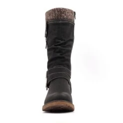 LUNAR Peyton Black Waterproof Long Boot -Chic Ladies Shoes Store peyton black waterproof long boot p7616 448444 image