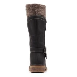 LUNAR Peyton Black Waterproof Long Boot -Chic Ladies Shoes Store peyton black waterproof long boot p7616 448450 image