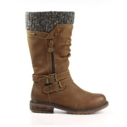 LUNAR Peyton Tan Waterproof Boot