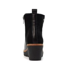 LUNAR Pixie Black Ankle Wedge Boot -Chic Ladies Shoes Store pixie black ankle wedge boot p7712 441356 image