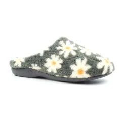 LUNAR Plumeria Grey Slipper -Chic Ladies Shoes Store plumeria grey slipper p6861 389721 image