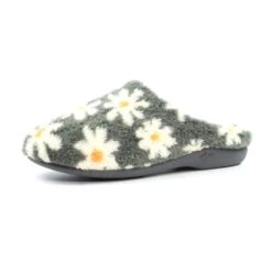 LUNAR Plumeria Grey Slipper -Chic Ladies Shoes Store plumeria grey slipper p6861 389727 image