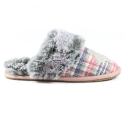 Poppy Pink Mule Slipper