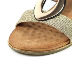 LUNAR Porto Black Wedge Sandal -Chic Ladies Shoes Store porto black wedge sandal p6375 404230 image